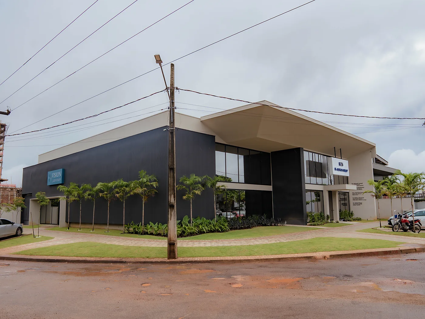 Fachada da H. Olhos Sinop, na Av. das Embaúbas, em Sinop – MT
